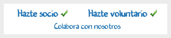 Hazte socio • Hazte voluntario Hazte socio • Hazte voluntario