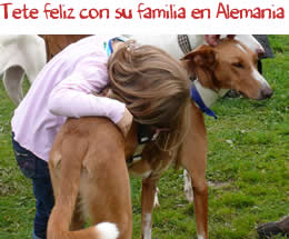 Tete feliz con su familia en Alemania Tete feliz con su familia en Alemania