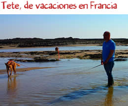 Tete, de vacaciones en Francia Tete, de vacaciones en Francia