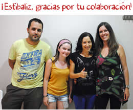 ¡Estíaliz, gracias por tu colaboración! ¡Estíaliz, gracias por tu colaboración!