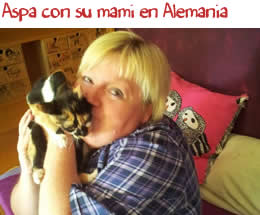 Aspa con su mami en Alemania Aspa con su mami en Alemania