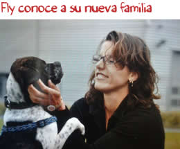 Fly conoce a su nueva familia Fly conoce a su nueva familia