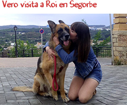 Vero visita a Roi en Segorbe