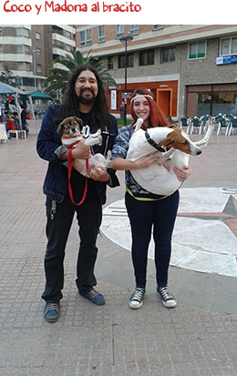 Coco y Madona al bracito Coco y Madona al bracito
