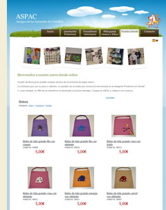Nueva tienda online de ASPAC