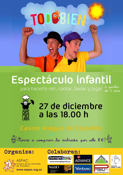Gran Espectáculo Infantil en Castellón Gran Espectáculo Infantil en Castellón