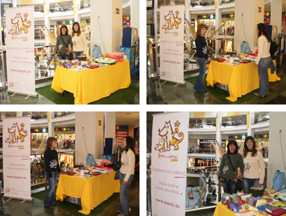 Stand de ASPAC en La Salera