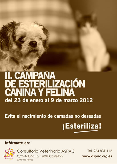 II. Campaña de Esterilización II. Campaña de Esterilización