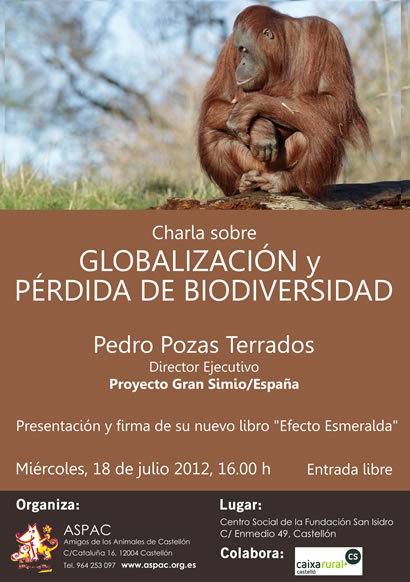 Charla sobre globalización y pérdida de biodiversidad Charla sobre globalización y pérdida de biodiversidad