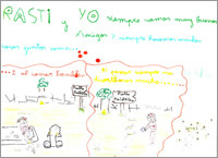 Dibujo de Alba Baltanás (8 años) Dibujo de Alba Baltanás (8 años)