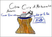 Dibujo de Ángela Flors  (6 años) Dibujo de Ángela Flors (6 años)