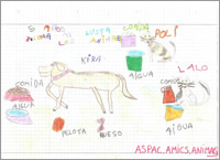 Dibujo de Zulema Sánchez (6 años) Dibujo de Zulema Sánchez (6 años)