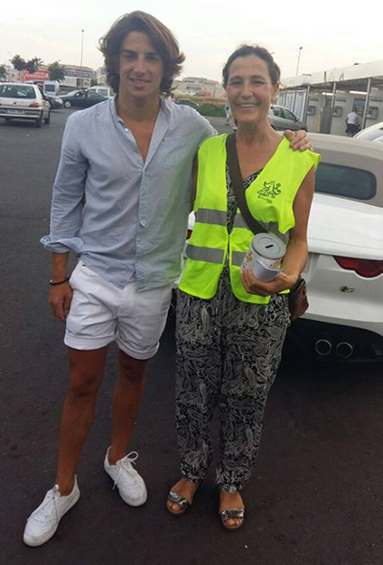 Aspac con Roberto Merhi Aspac con Roberto Merhi