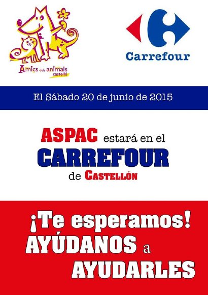 ASPAC en Centro Comercial Carrefour (Castellón)