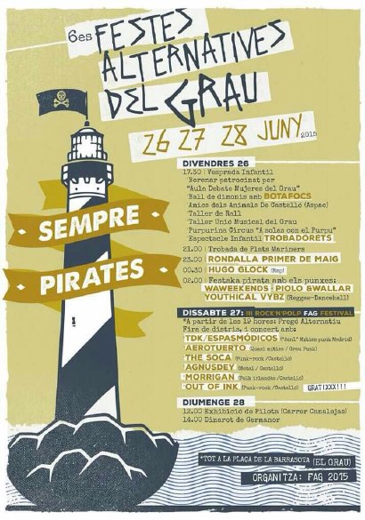 ASPAC en les Festes alternatives del Grau