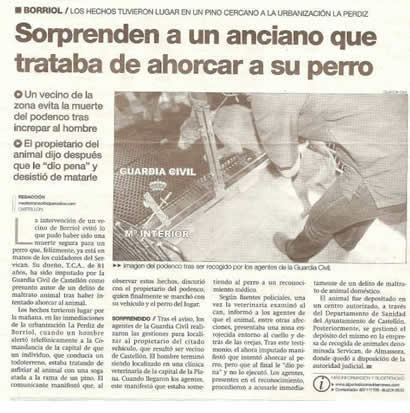 Artículo en el Periódico Mediterráneo 12-08-2009 Artículo en el Periódico Mediterráneo 12-08-2009