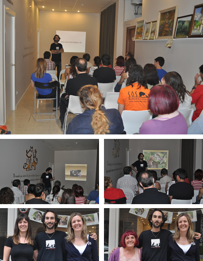 Charla de Jordi Ferrés, educador de gatos Charla de Jordi Ferrés, educador de gatos