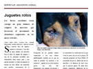 "Juguetes rotos": reportaje sobre el abandono animal "Juguetes rotos": reportaje sobre el abandono animal