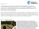 Sesión de sensibilización a los menores Sesión de sensibilización a los menores
