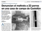 Denuncia por maltrato a 23 perros en Castellón