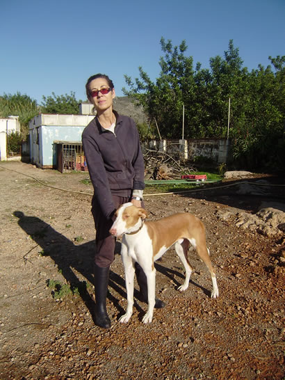 Nuestra voluntaria M&ordf; Jes&uacute;s Segarra